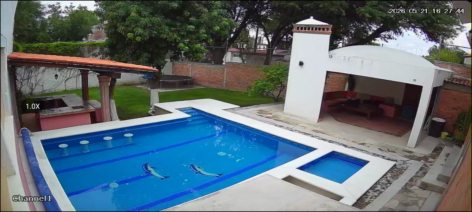 Alberca privada de Casa Irazú